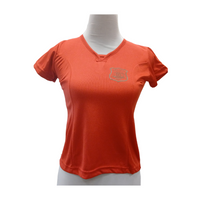 Polera Roja Dry Fit Mujer Ejército M/C