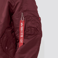 Chaqueta Alpha MA-1 Flight Jacket Burdeos