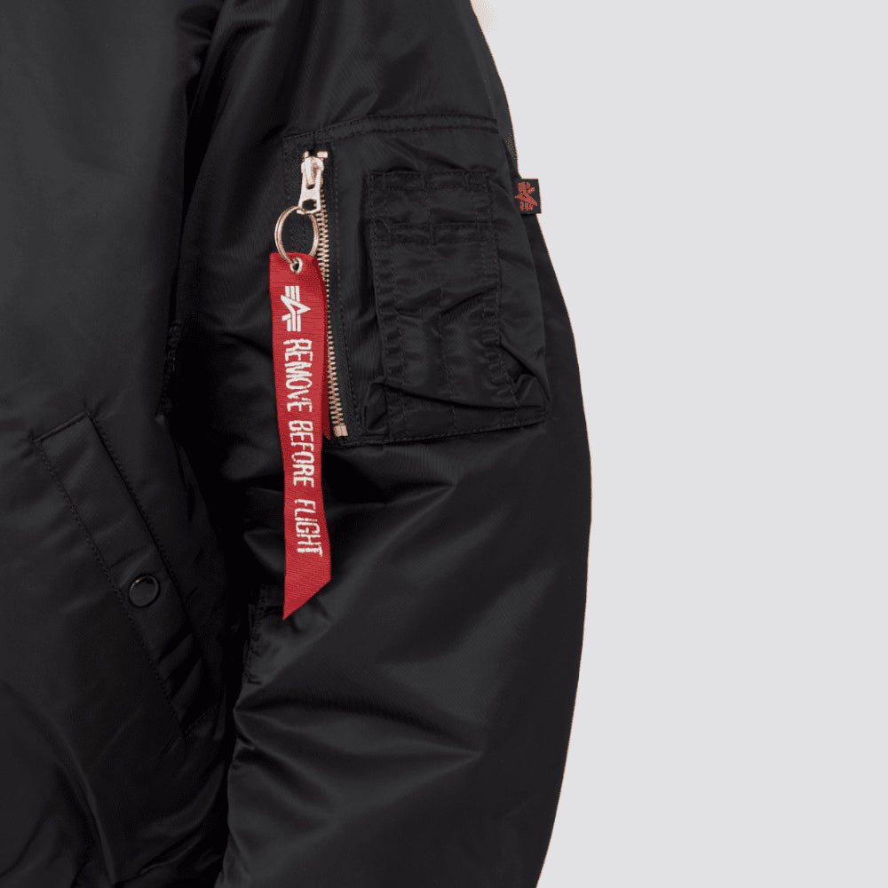 CHAQUETA ALPHA JACKET B-15 NEGRA