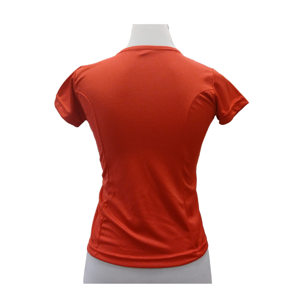 Polera Roja Dry Fit Mujer Ejército M/C