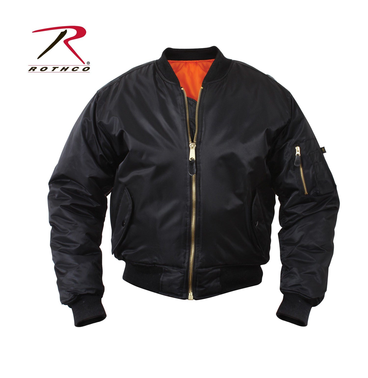 CHAQUETA MA-1 NEGRA INFANTIL / KIDS ROTHCO
