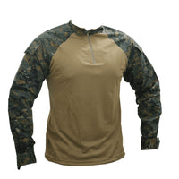 Polera de Combate Pixelada Zona Sur Dry Fit