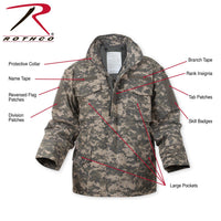 CHAQUETA M-65 DIGITAL ACU  ROTHCO USA