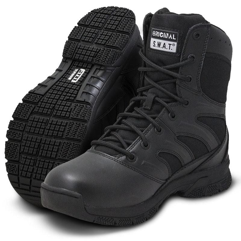 BOTA SWAT FORCE 8" NEGRA WATERPROOF -SIN CAMBIO