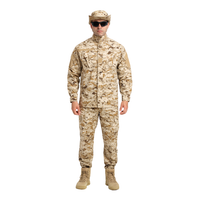 Tenida de Combate Mimetismo Digital Zona Norte | Uniforme Táctico Cuello Mao