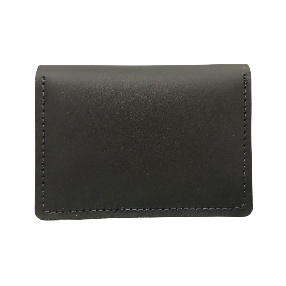 Billetera de Cuero Negro Vertical Ejército