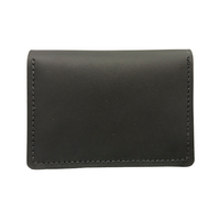 Billetera de Cuero Negro Vertical Ejército