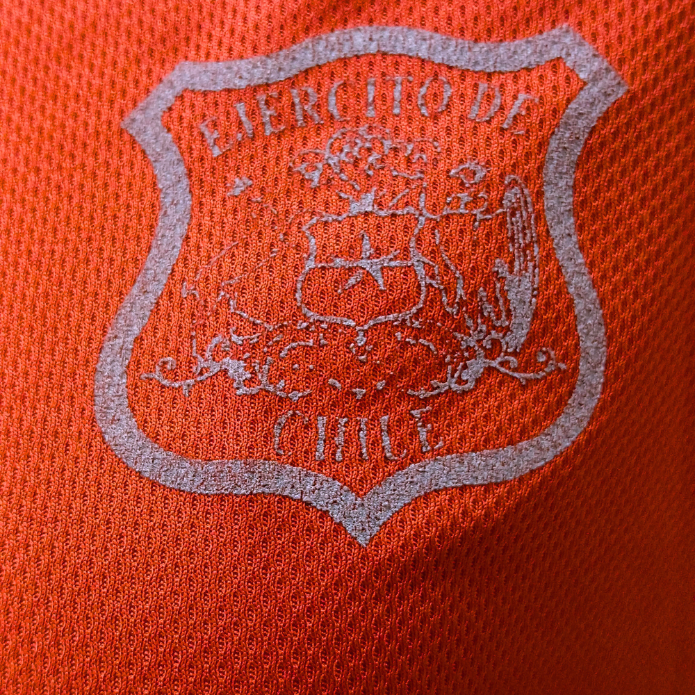 Polera Roja Manga Larga Dry Fit Ejército de Chile