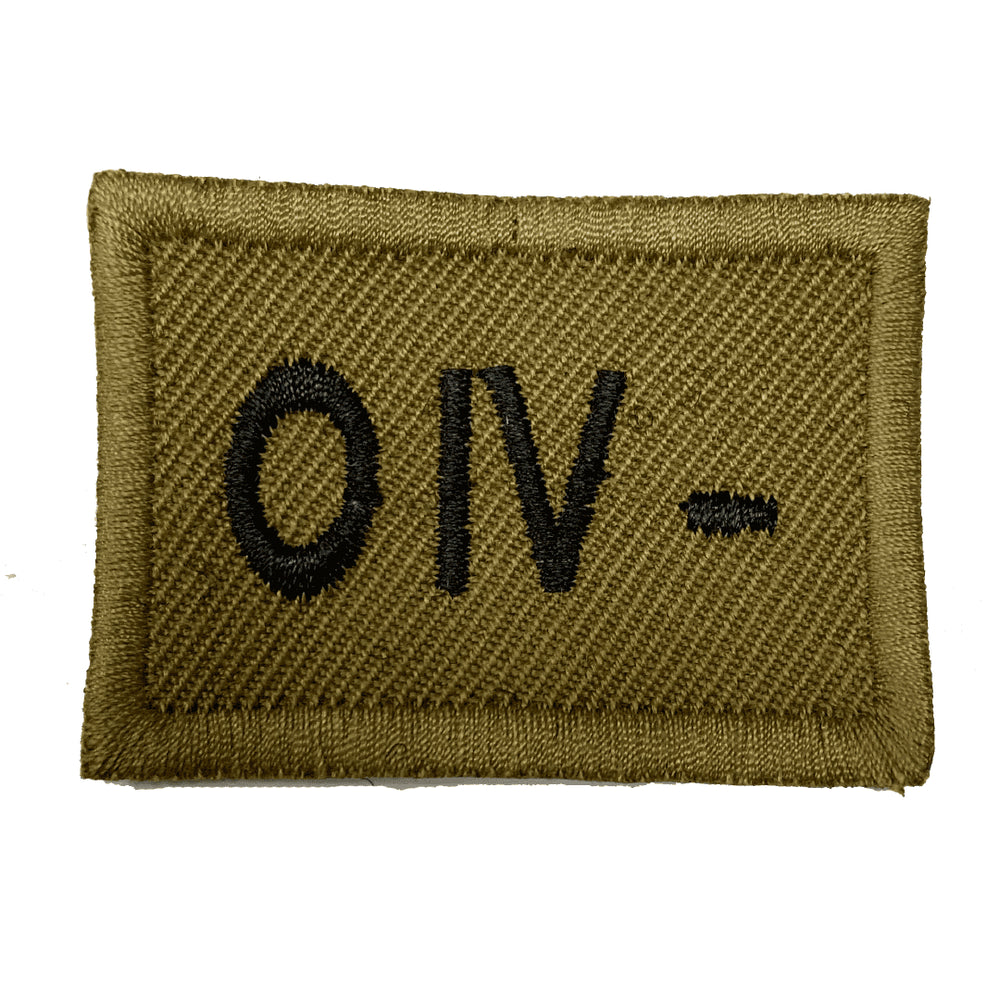 PARCHE GRUPO SANGUÍNEO OIV -