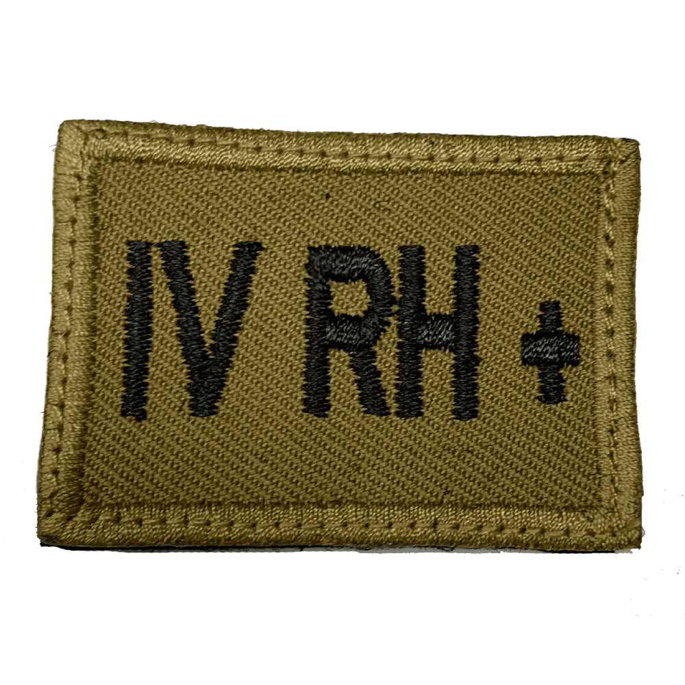 PARCHE GRUPO SANGUÍNEO IVRH +