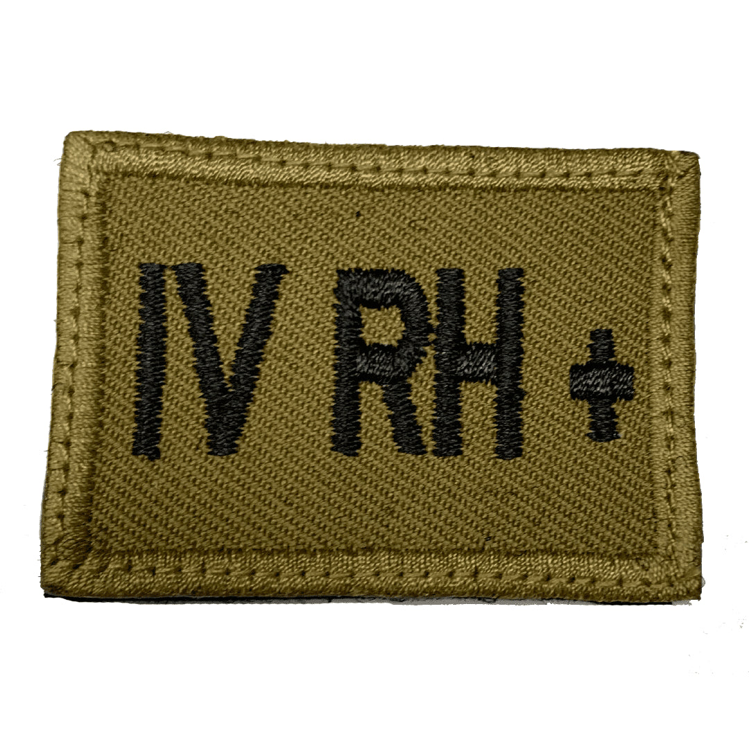 PARCHE GRUPO SANGUÍNEO IVRH +