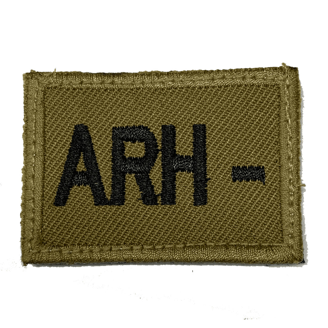 PARCHE GRUPO SANGUÍNEO ARH -
