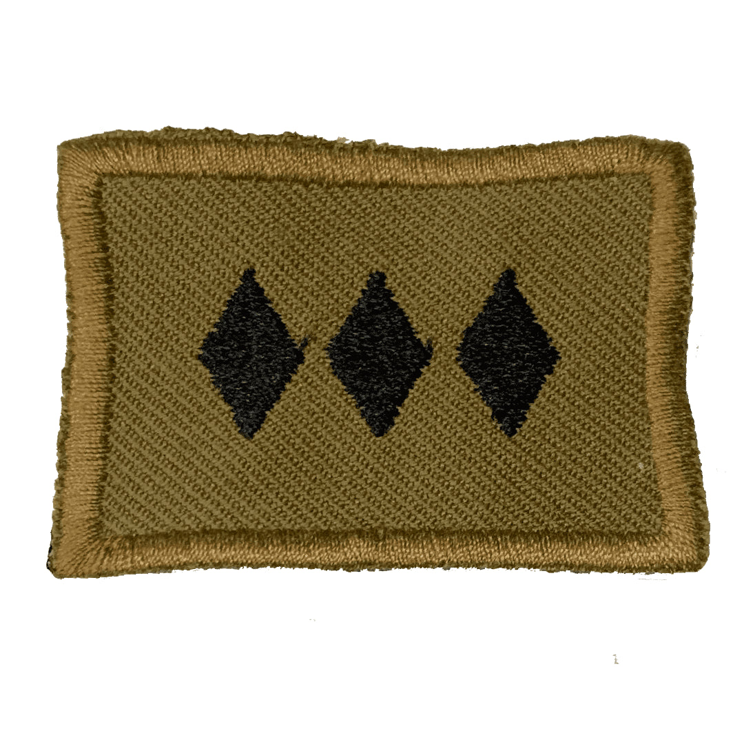 PARCHE GRADO ESCUELA MILITAR DIAMANTE TERCER AÑO