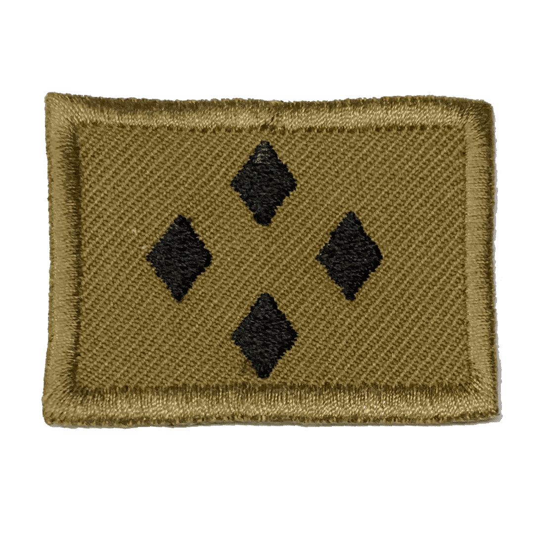 PARCHE GRADO ESCUELA MILITAR DIAMANTE CUARTO AÑO