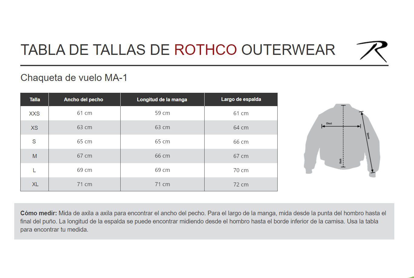 CHAQUETA MA-1 ROTHCO WOODLAND CAMO ADULTO