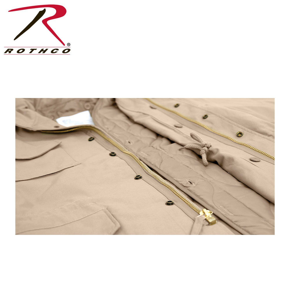 CHAQUETA M-65 ROTHCO KHAKI