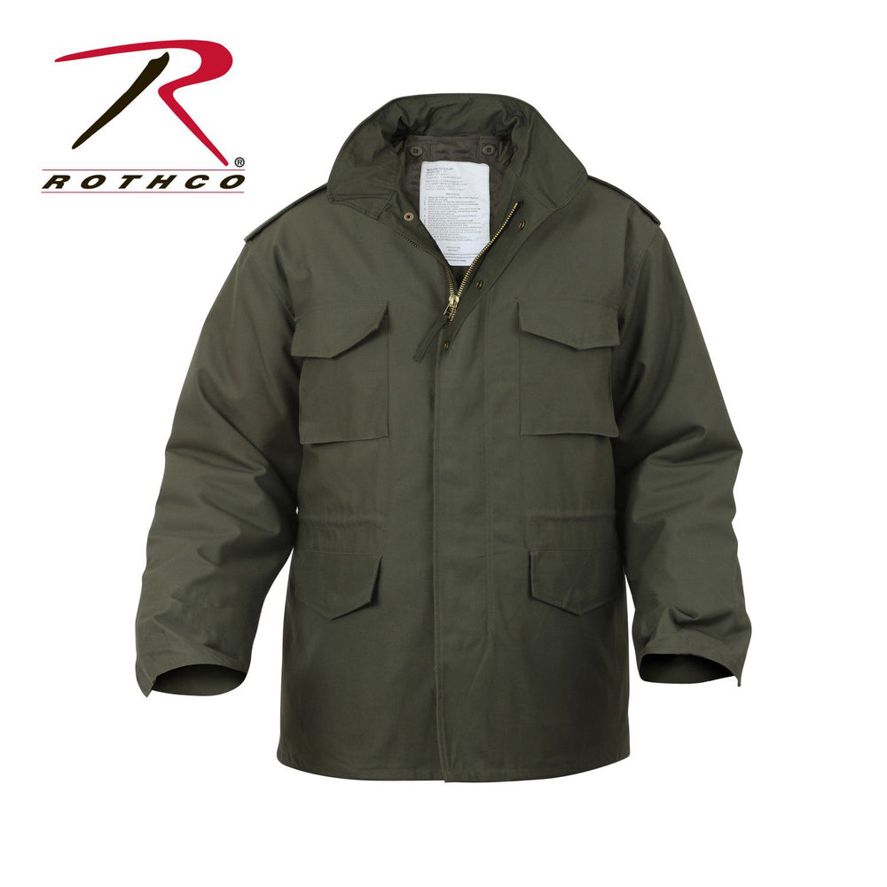 CHAQUETA M-65 ROTHCO VERDE OLIVA