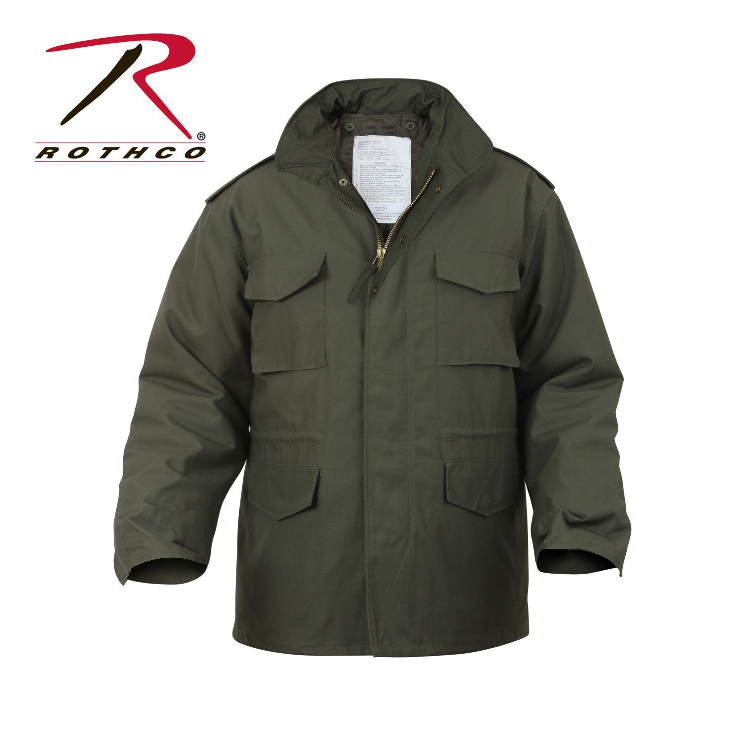 CHAQUETA M-65 ROTHCO VERDE OLIVA