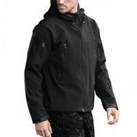 Chaqueta Softshell Negra Nacional
