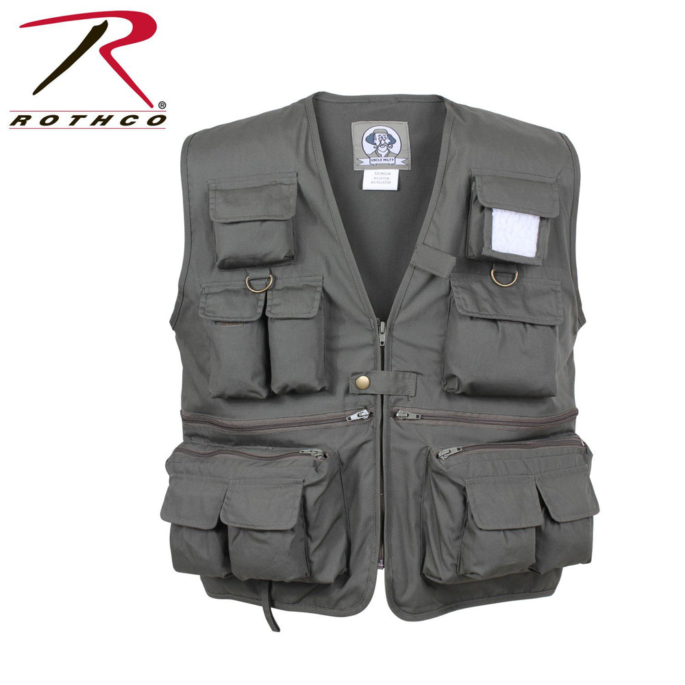 Chaleco Pescador Verde Oliva Rothco