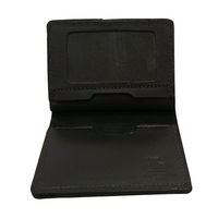 Billetera de Cuero Negro Vertical Ejército