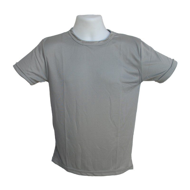 POLERA DRY FIT GRIS