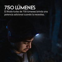 LINTERNA FRONTAL EINSTEIN NEBO 750 LUMENS