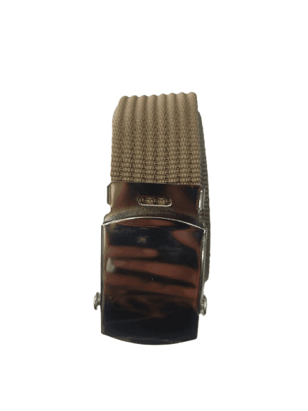 CINTURON DE LONA BEIGE
