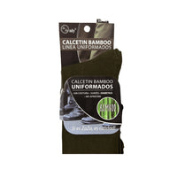 CALCETIN BAMBOO VERDE UNIFORMADOS