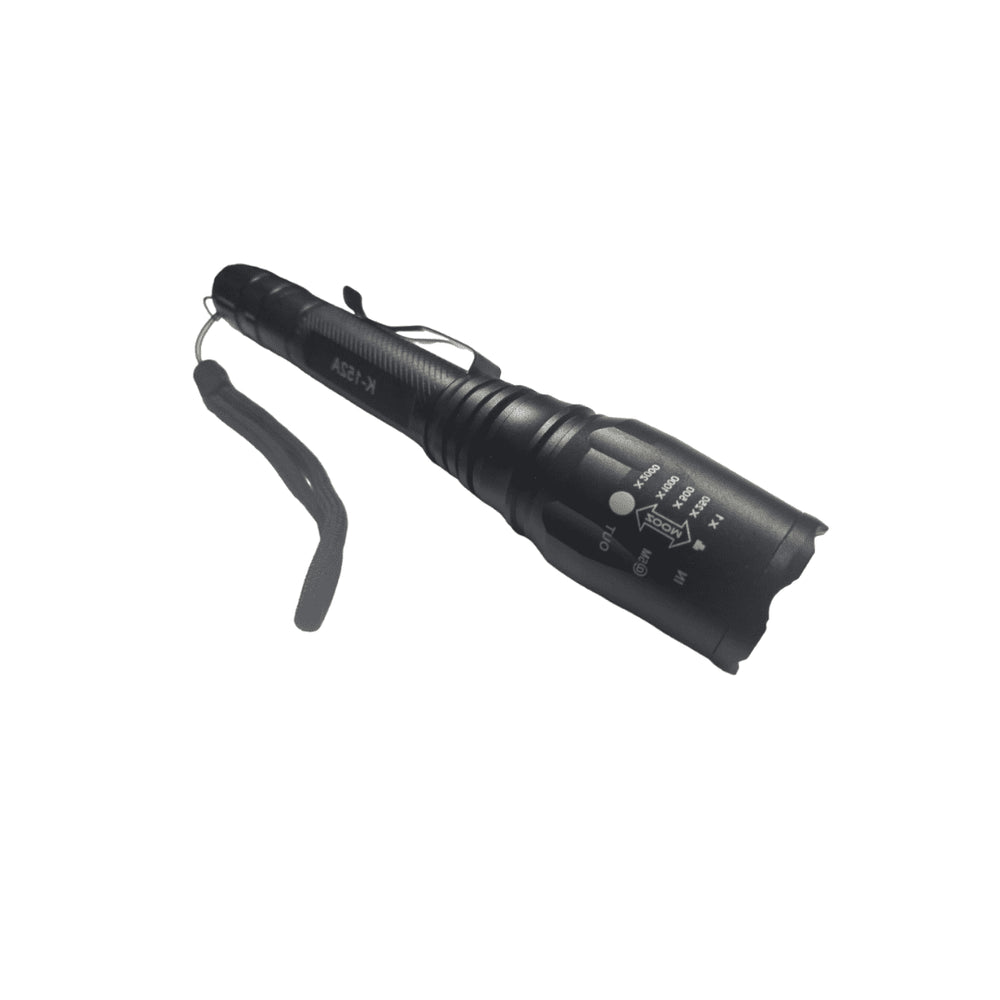 LINTERNA MANUAL TORCH NEGRA