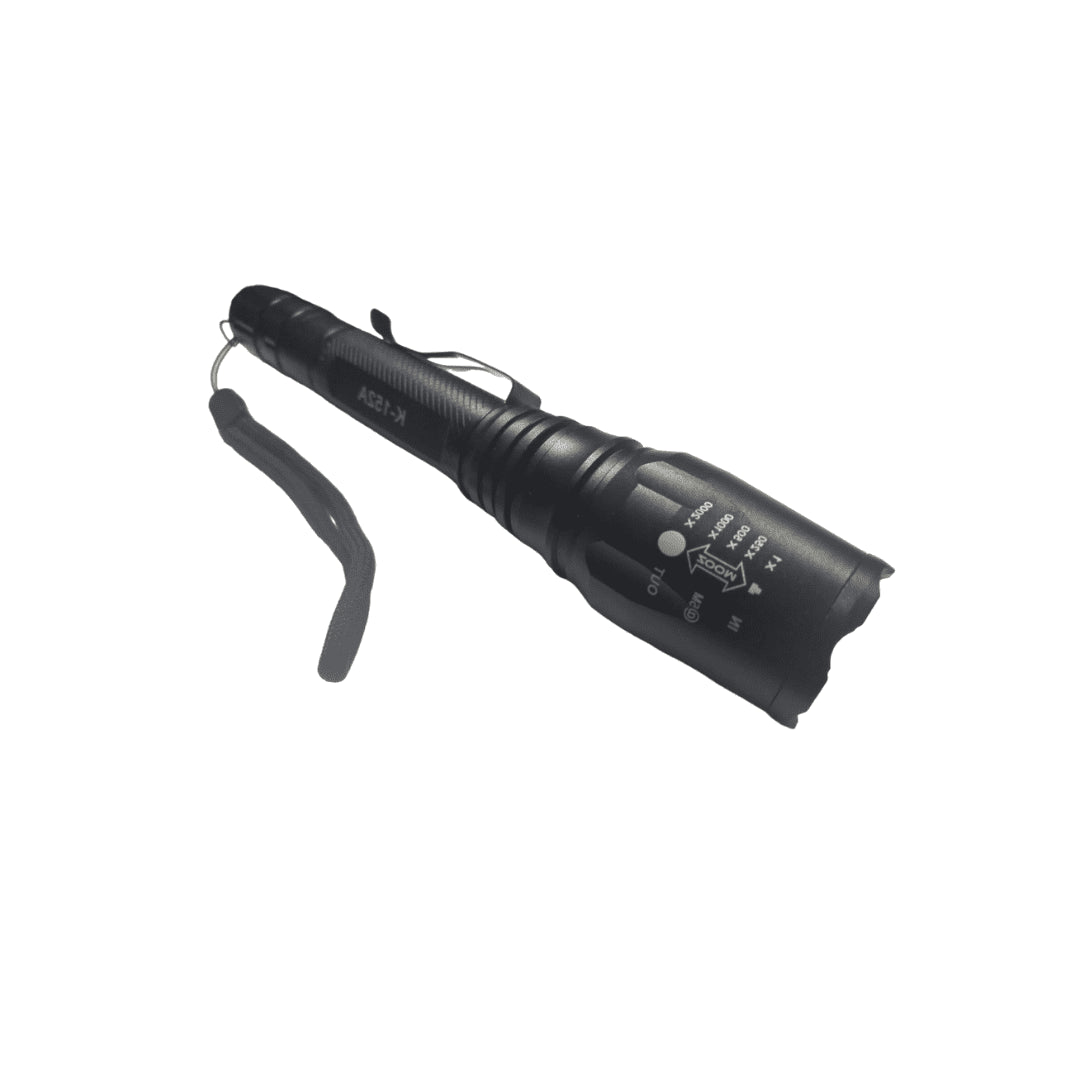 LINTERNA MANUAL TORCH NEGRA