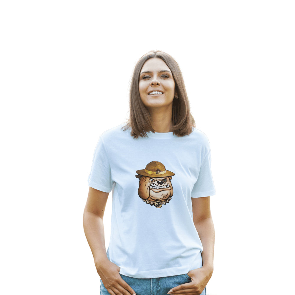Polera Blanca de Algodón Estampada UNISEX PROMO 2X1