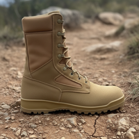 Bota Táctica Waterproof Coyote DG | Caña Alta, Térmica y Antideslizante