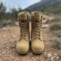 Bota Táctica Waterproof Coyote DG | Caña Alta, Térmica y Antideslizante