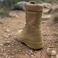 Bota Táctica Waterproof Coyote DG | Caña Alta, Térmica y Antideslizante