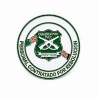 Piocha Botón CPR Carabineros de Chile Distintivo Metálico