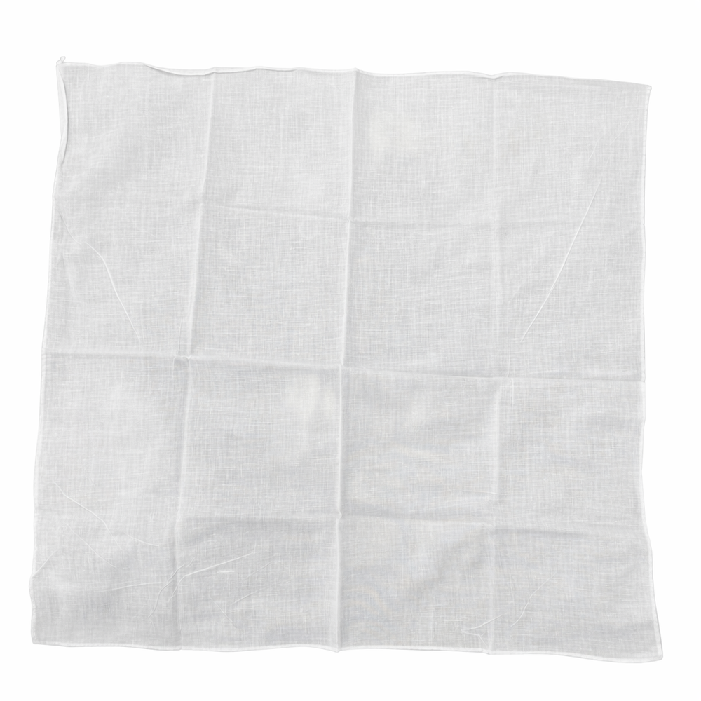 Pañuelo de Tela Blanco 50x50 cm