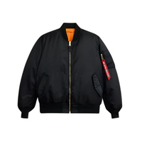 CHAQUETA ALPHA MA-1 FLIGHT JACKET NEGRA