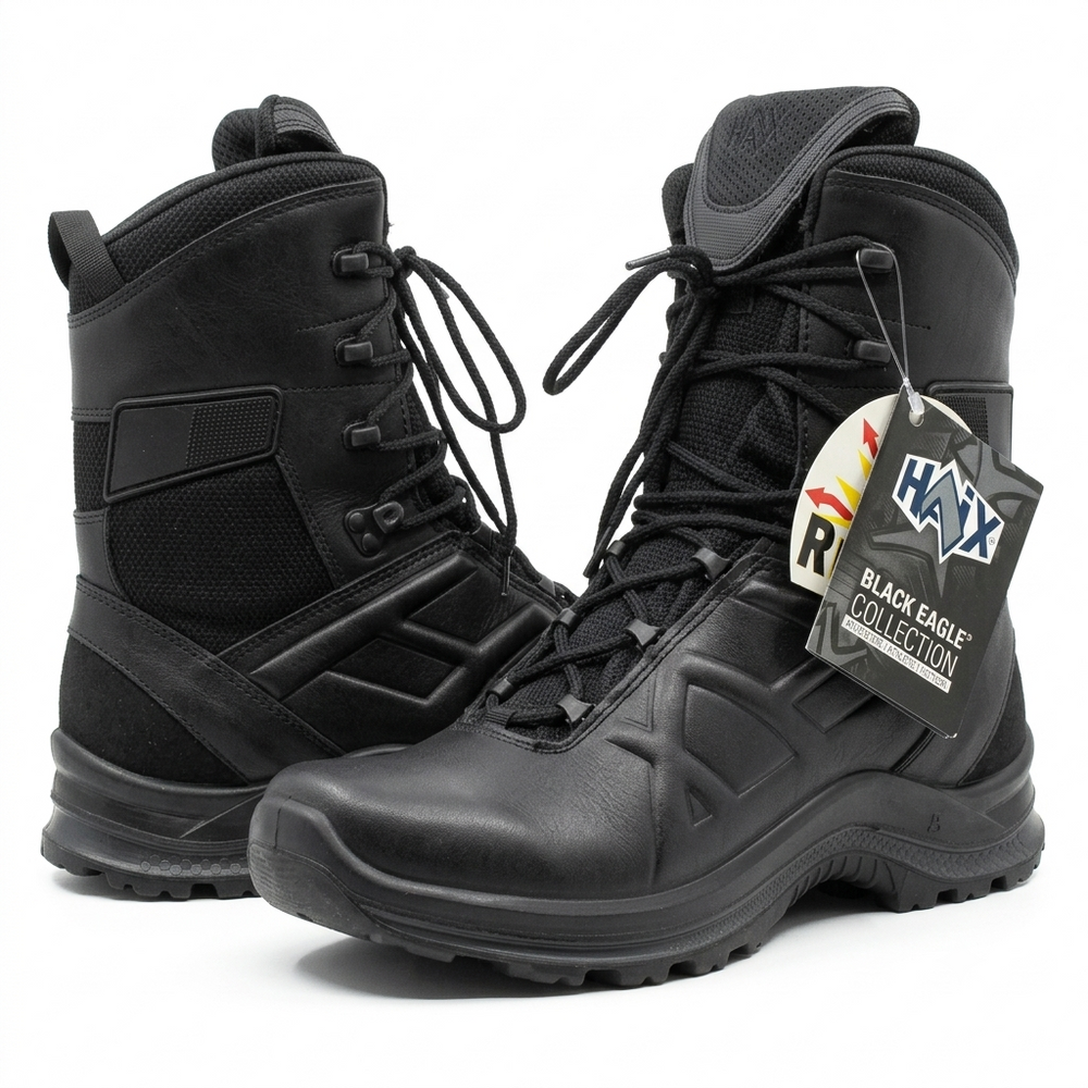 Botas Tácticas HAIX 2.0 GTX High Negras Gore-tex SIN CAJA Talla 41
