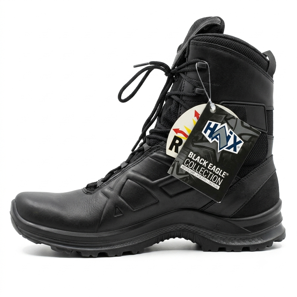 Botas Tácticas HAIX 2.0 GTX High Negras Gore-tex SIN CAJA Talla 41