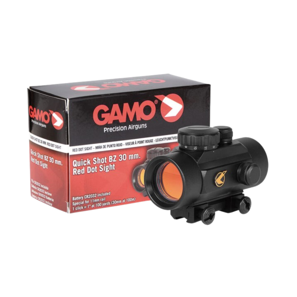 Mira Gamo Red Dot 30 mm 1x | Punto Rojo para Rifles y Pistolas de Aire