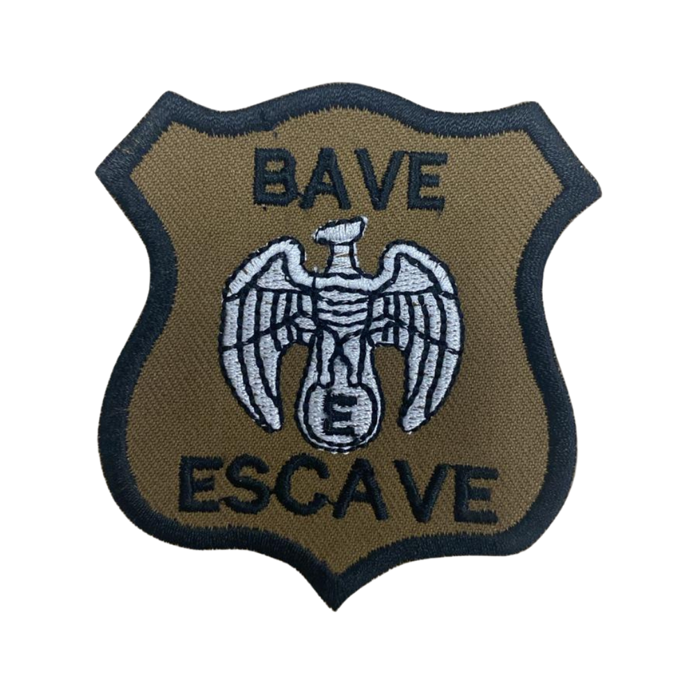 Parche Escarapela BAVE ESCAVE Ejército de Chile Color Coyote