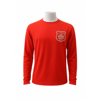 Polera Roja Manga Larga Dry Fit Ejército de Chile