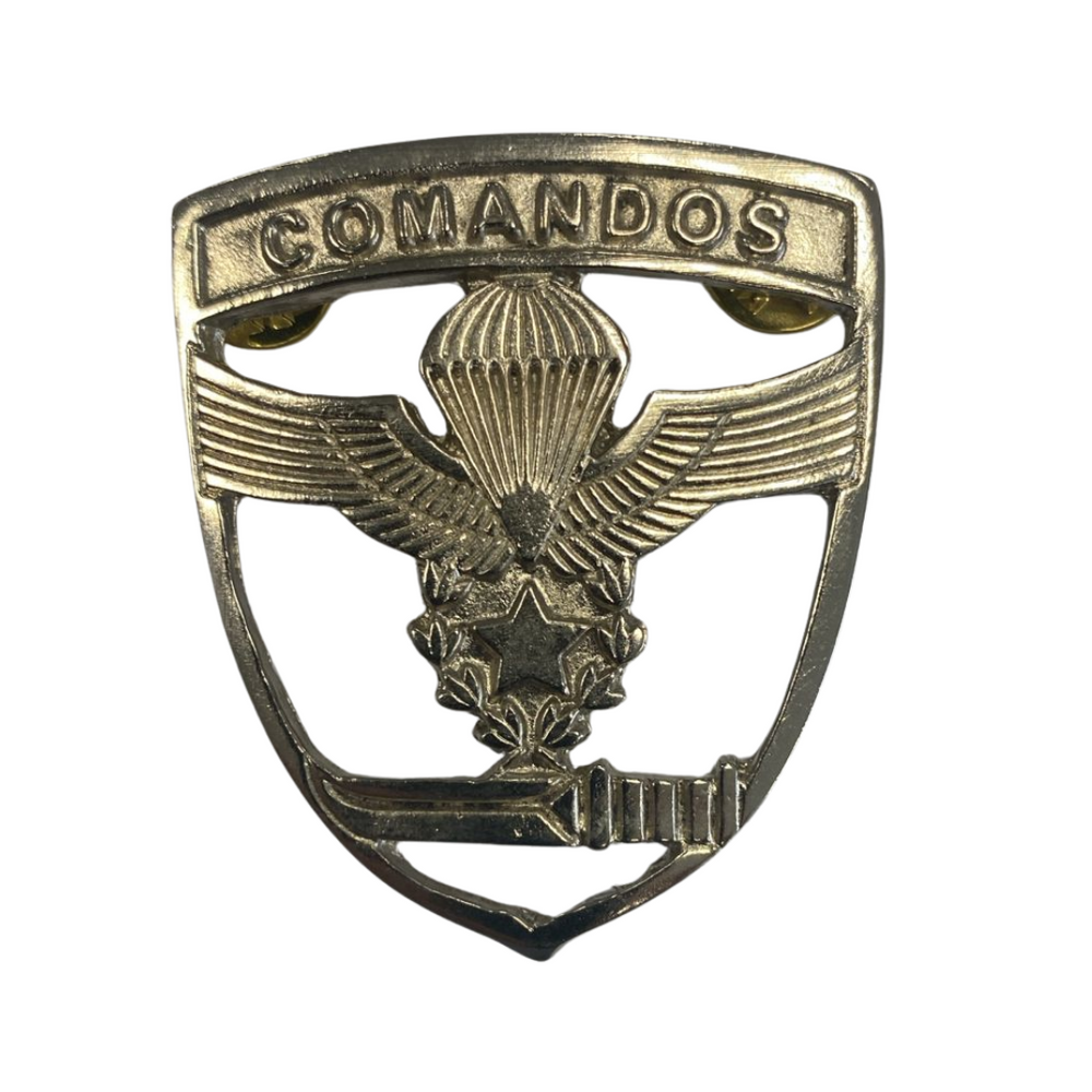 PIOCHA COMANDOS INSIGNIA PLATEADA