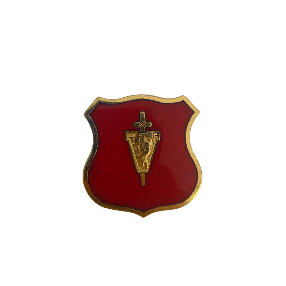 Piocha Escudo de Arma Roja