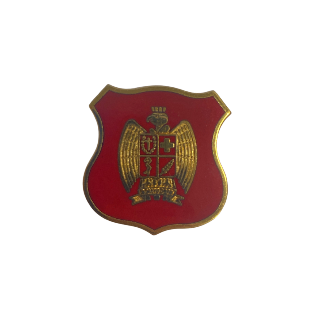Piocha Escudo de Arma Roja