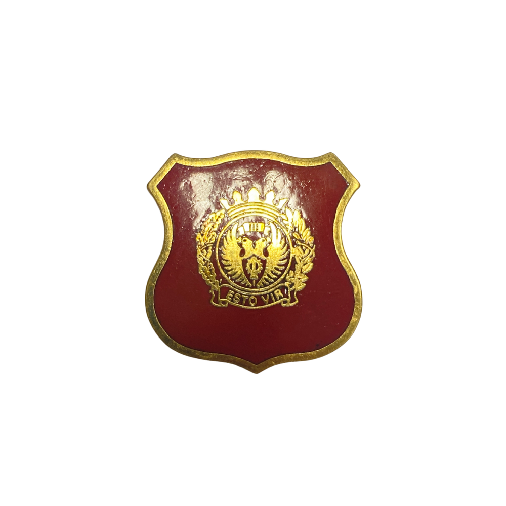 Piocha Escudo de Arma Roja