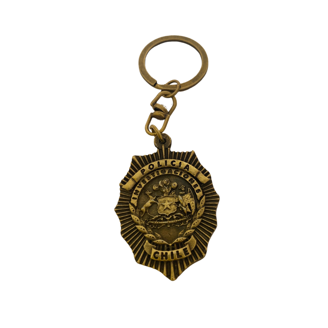 Llavero PDI Bronce