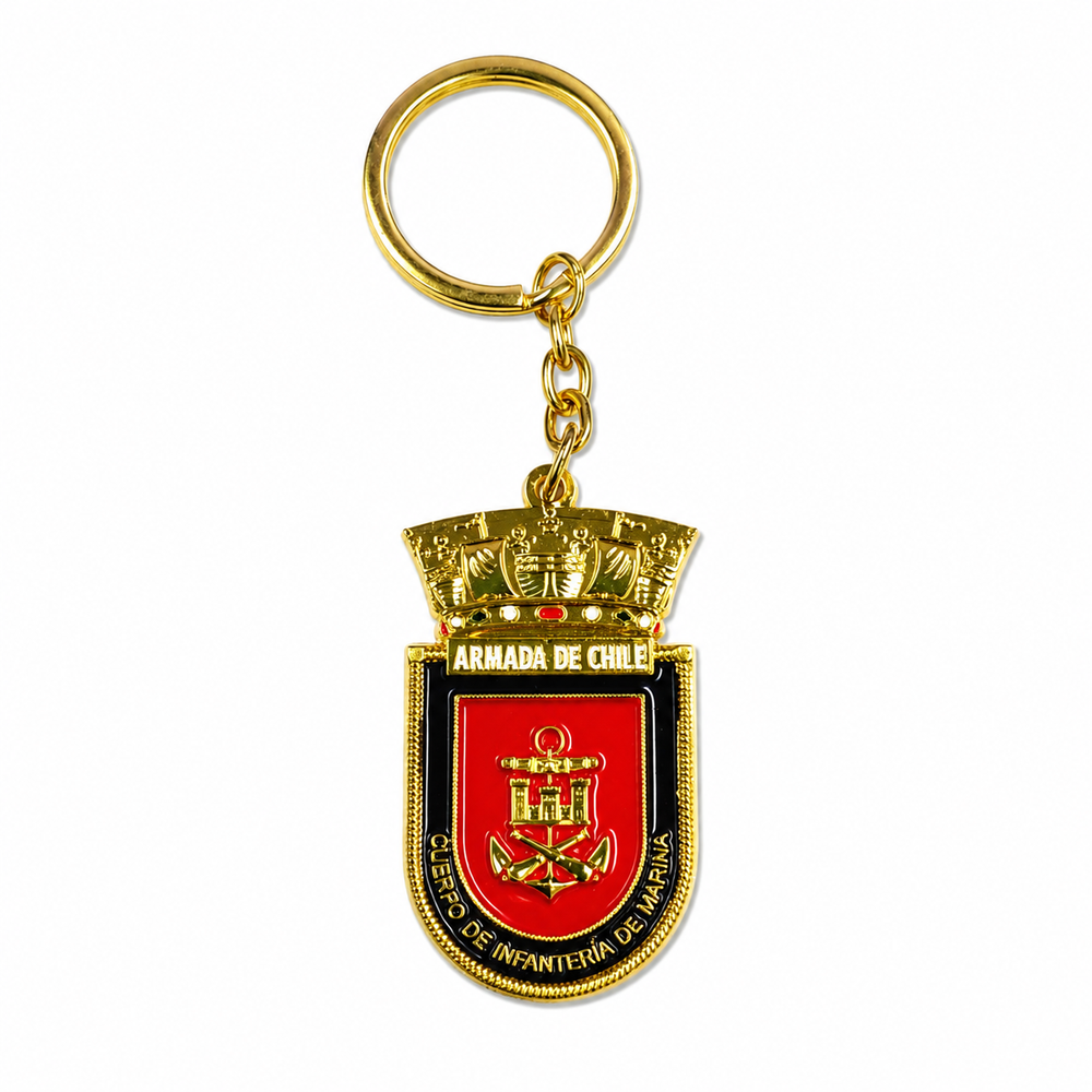 Llavero Infantería de Marina Armada de Chile Metálico