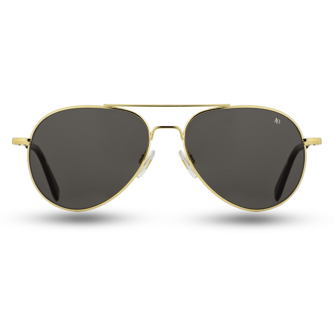Lentes De Aviador American Optical / Estilo Ray-Ban Dorado